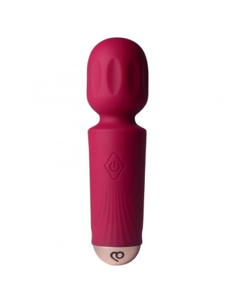 Вібромасажер Rocks Off Mini Wand Azalea Red, 16 режимів