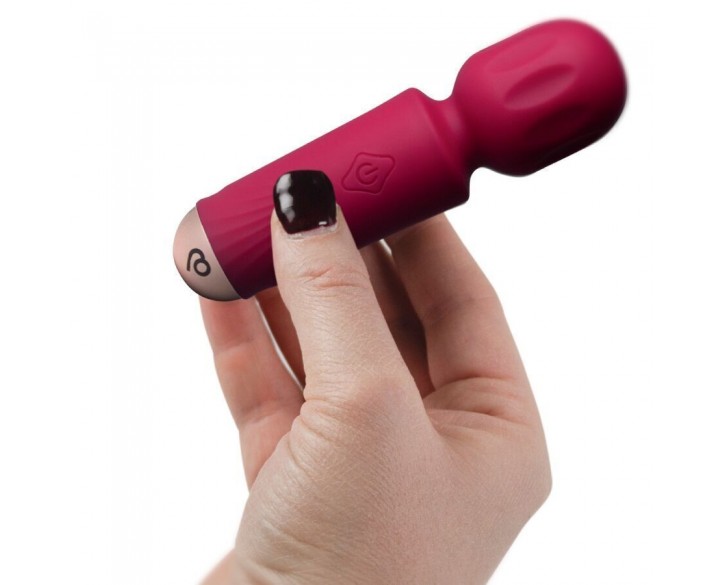 Вібромасажер Rocks Off Mini Wand Azalea Red, 16 режимів