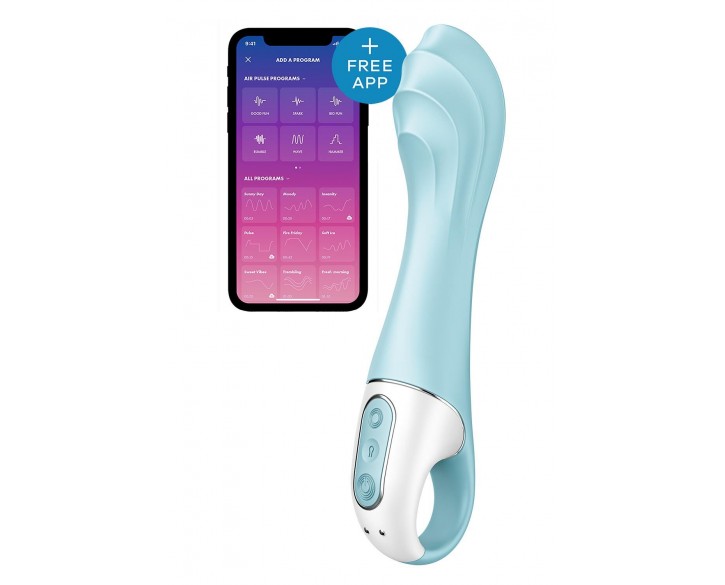 Смарт-вібратор точки G Satisfyer Air Pump Vibrator 5+, надувається