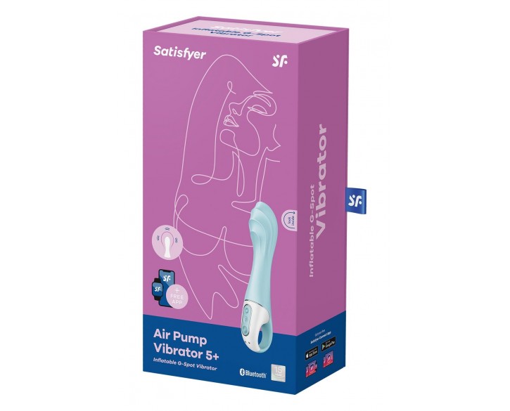 Смарт-вібратор точки G Satisfyer Air Pump Vibrator 5+, надувається