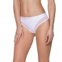 Трусики з прозорою вставкою Passion PS002 PANTIES white, size L