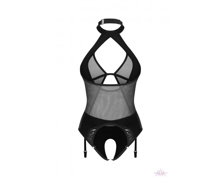 Боді Obsessive Dominna crotchless teddy S/M