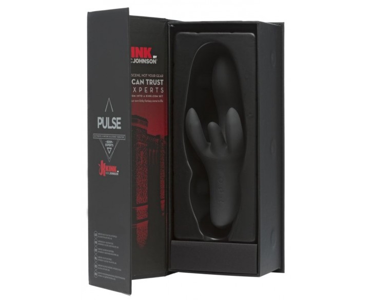 Вібратор-кролик Doc Johnson Kink - Pulse - Ultimate 4 Motor Silicone Vibrator