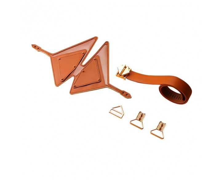 Маска на очі LOCKINK Vixen Blindfold Brown Set