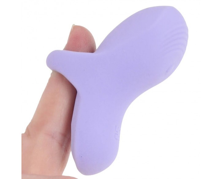 Вібратор на палець FUZU Sensa Skin Activated Fingertip Vibe – Pastel Purple, сенсорне керування, 8 режимів