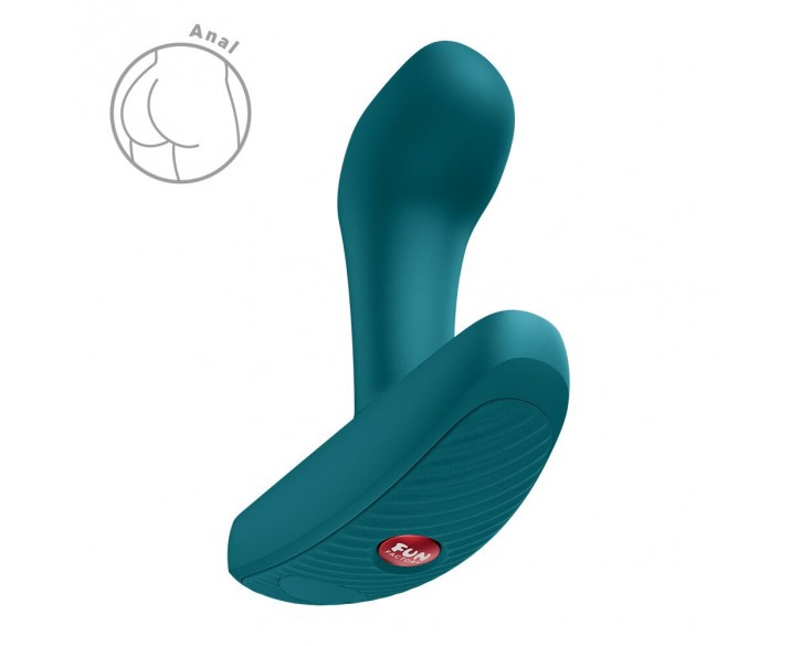 Анальна пробка Fun Factory Bootie Vibe Bottle Green