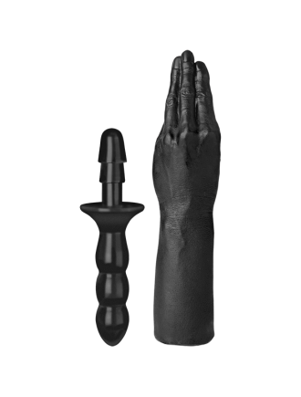 Рука для фістингу Doc Johnson Titanmen The Hand with Vac-U-Lock Compatible Handle, діаметр 6,9 см