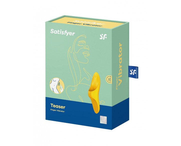 Вібратор на палець Satisfyer Teaser Dark Yellow