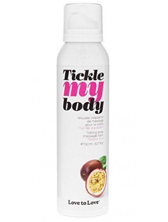 Масажна піна Love To Love TICKLE MY BODY Passion Fruit (150 мл) зволожувальна