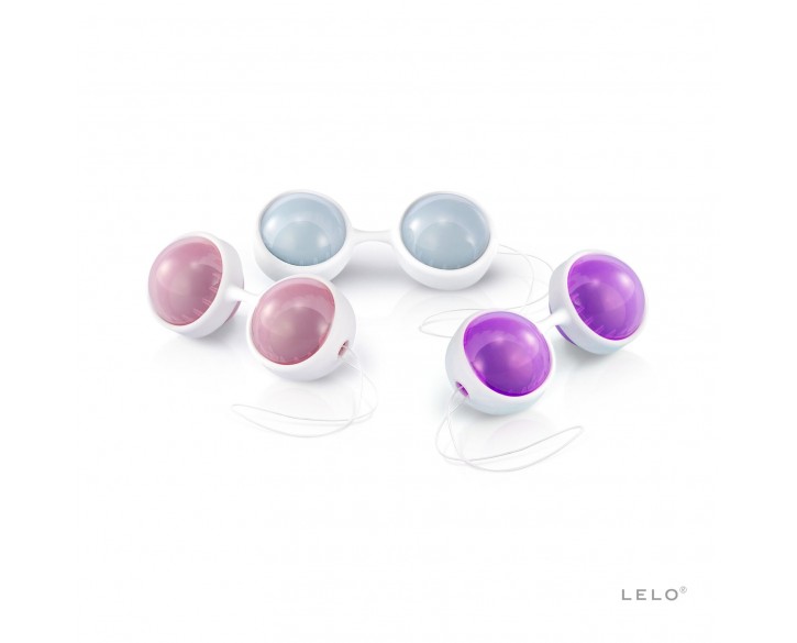 Набір вагінальних кульок LELO Beads Plus, діаметр 3,5 см, змінне навантаження 2х28, 2х37 та 2х60 г