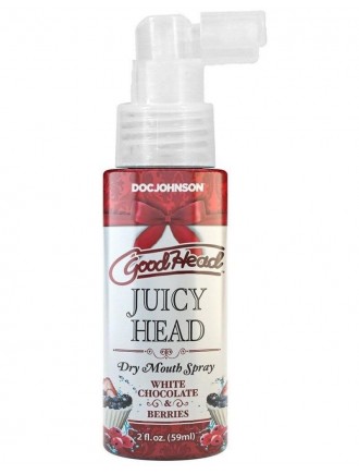 Зволожувальний спрей оральний Doc Johnson GoodHead - Juicy Head - White Chocolate and Berries 59мл