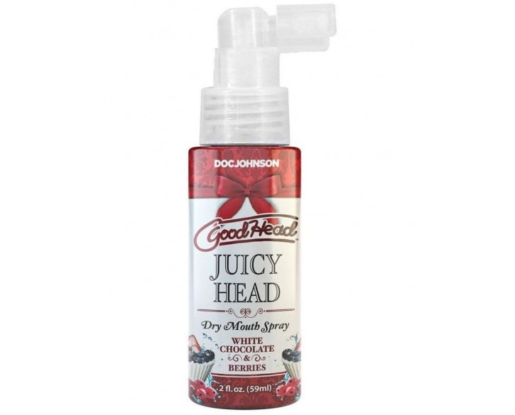 Зволожувальний спрей оральний Doc Johnson GoodHead - Juicy Head - White Chocolate and Berries 59мл