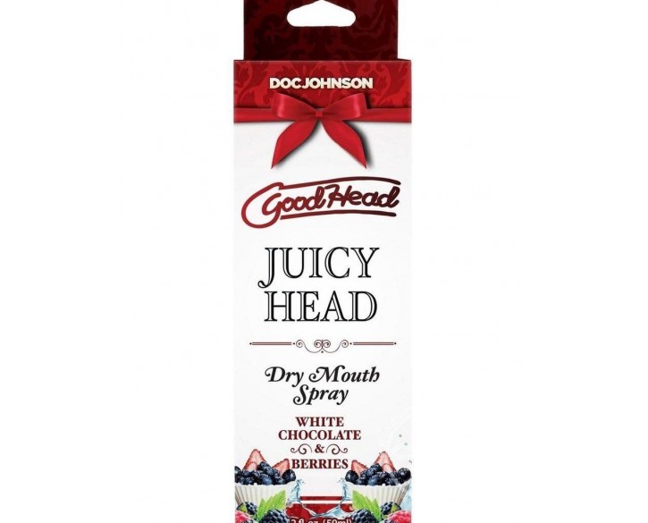 Зволожувальний спрей оральний Doc Johnson GoodHead - Juicy Head - White Chocolate and Berries 59мл