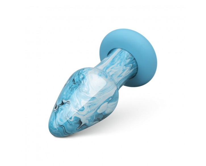 Скляна анальна пробка Gildo - Ocean Curl Glass Butt plug