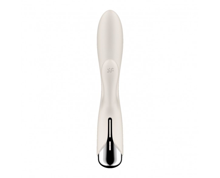 Вібратор-кролик з ротацією Satisfyer Spinning Rabbit 1 Beige, 3 мотори