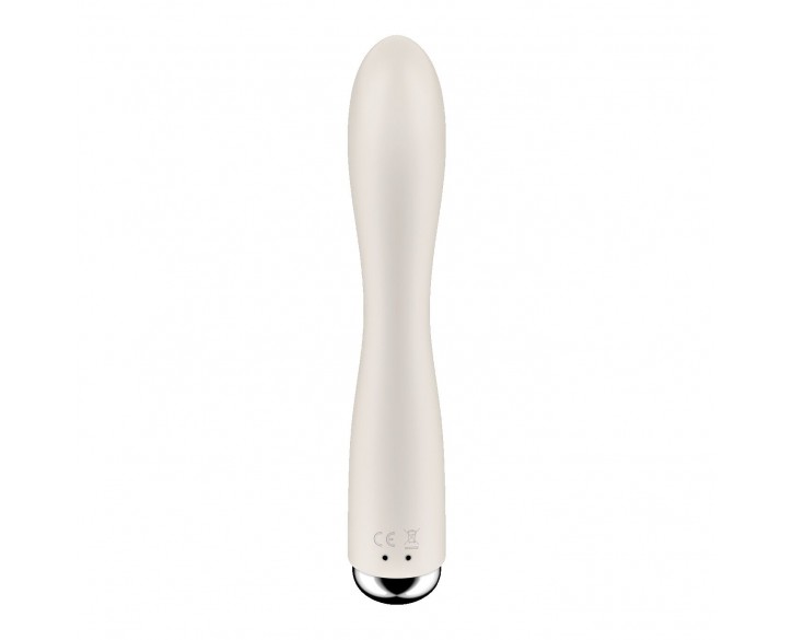 Вібратор-кролик з ротацією Satisfyer Spinning Rabbit 1 Beige, 3 мотори