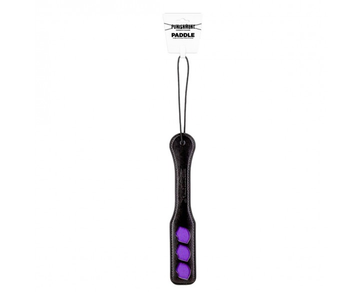 Паддл Punishment - Purple Lips Paddle - Black
