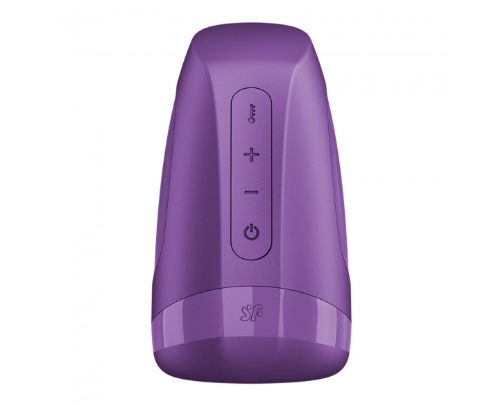 Мастурбатор Satisfyer Men Heat Vibration Battery Series імітатор мінету, підігрів та вібрація