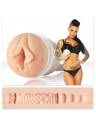 Мастурбатор Fleshlight Girls: Christy Mack - Attack, зі зліпка вагіни, дуже ніжний