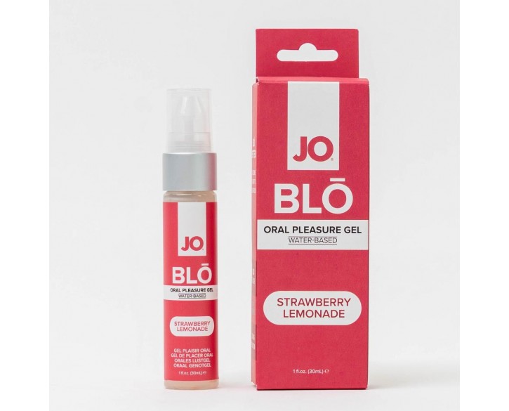 Гель для оральних пестощів JO - BLO - Strawberry Lemonade 30 мл