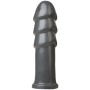 Фалоімітатор для фістингу Doc Johnson American Bombshell B-10 Warhead Gun Metal, діаметр 6,9 см