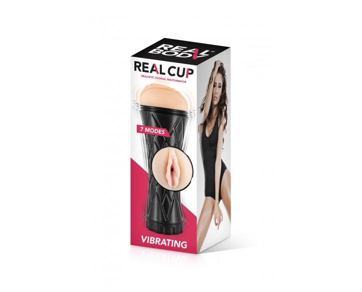 Мастурбатор-вагіна Real Body — Real Cup Vagina Vibrating