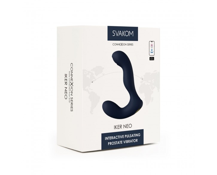 Смарт-масажер простати з пульсацією на кінчику головки Svakom Iker Neo
