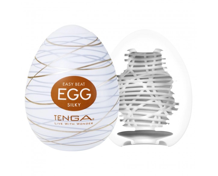 Мастурбатор-яйце Tenga Egg Silky