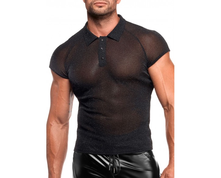 Чоловіче поло Noir Handmade H082 Onyx veil polo S