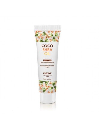 Органічна кокосова олія каріте (ши) для тіла EXSENS Coco Shea Oil 100 мл, сертифікат ECOCERT