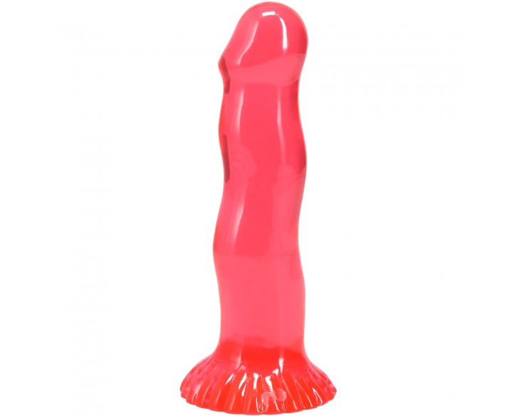 Набір фалоімітаторів Doc Johnson Crystal Jellies - Dong Starter Set - Purple, Pink, Green