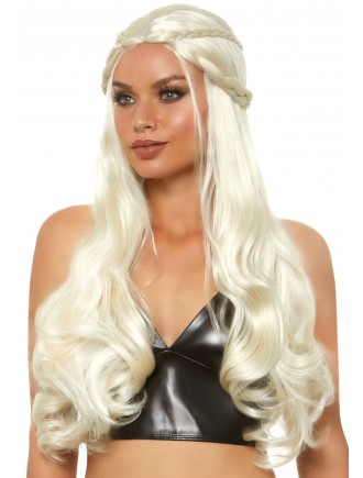 Перука Дейєнеріс Таргарієн Leg Avenue Braided long wavy wig Blond, платинова, довжина 81 см