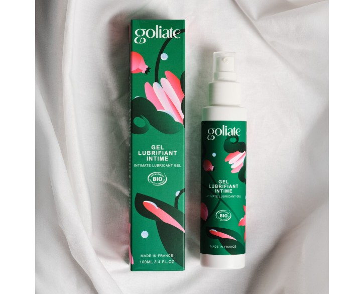 Гель-лубрикант Goliate Gel Lubrifiant Intime, 100 мл, екстракт червоних водоростей, веган-френдлі