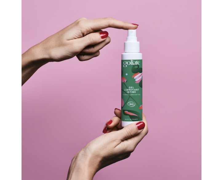 Гель-лубрикант Goliate Gel Lubrifiant Intime, 100 мл, екстракт червоних водоростей, веган-френдлі