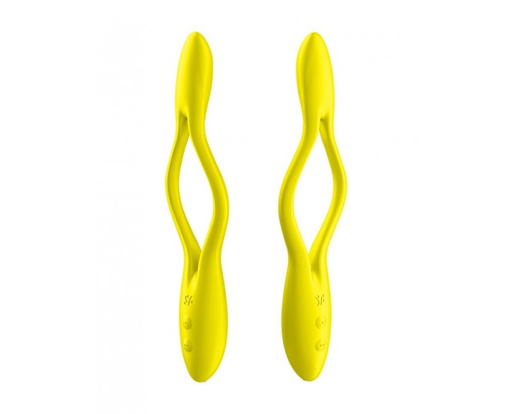 Універсальний гнучкий вібратор для пар Satisfyer Elastic Game Yellow