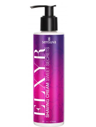 Крем для гоління Sensuva ELXYR Shaving Cream - Sweet Secrets (236 мл)