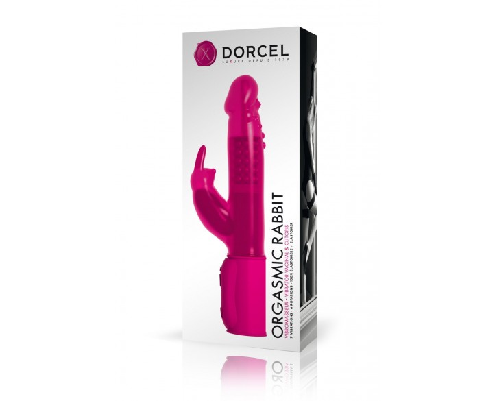 Вібратор-кролик Dorcel Orgasmic Rabbit Pink з перловим масажем