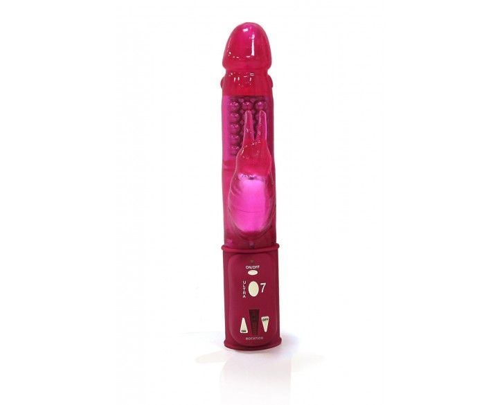 Вібратор-кролик Dorcel Orgasmic Rabbit Pink з перловим масажем