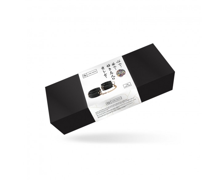 Наручники Liebe Seele Black Organosilicon Wrist Cuff