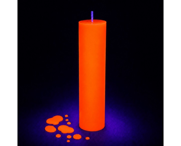 Свічка для WaxPlay Feral Feelings UV-neon 15 см Neon Orange