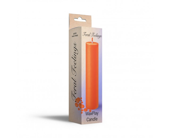 Свічка для WaxPlay Feral Feelings UV-neon 15 см Neon Orange
