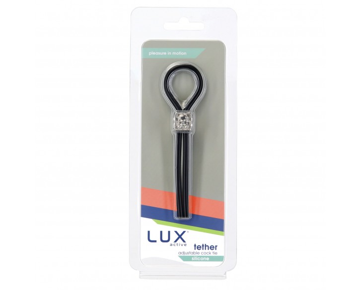 Ерекційне кільце-ласо LUX Active Tether Adjustable Silicone Cock Tie, регульоване