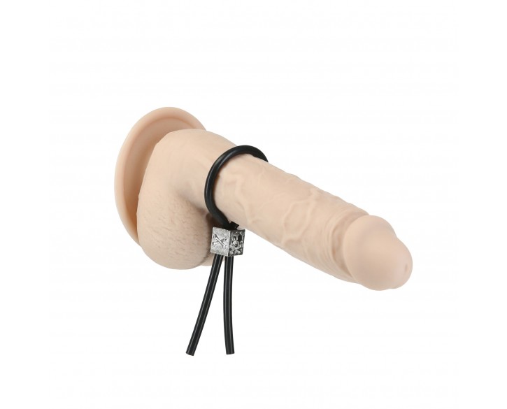 Ерекційне кільце-ласо LUX Active Tether Adjustable Silicone Cock Tie, регульоване