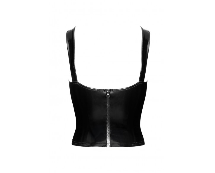 Корсет Noir Handmade F379 Dominae Frontbind PVC Corset Top XL