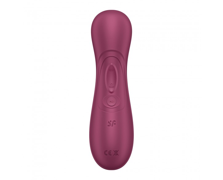 Вакуумний кліторальний стимулятор Satisfyer Pro 2 Generation 3 with Liquid Air Wine Red