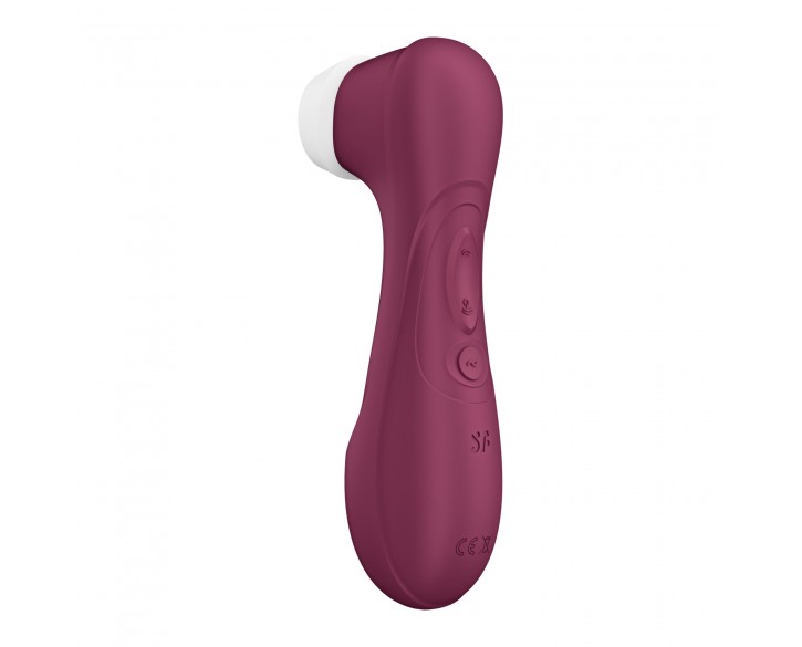 Вакуумний кліторальний стимулятор Satisfyer Pro 2 Generation 3 with Liquid Air Wine Red