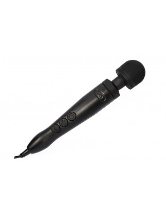 Вібромасажер DOXY Die Cast 3 Matt Black, дуже потужний, живлення 220В, металевий корпус