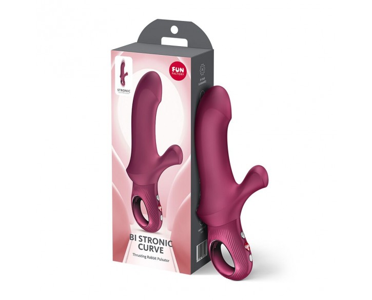 Пульсатор Fun Factory Bi Stronic Curve Wine Red
