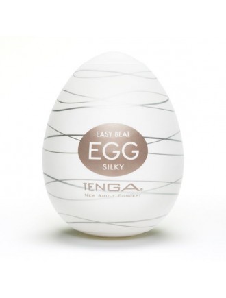 Мастурбатор яйце Tenga Egg Silky (Ніжний Шовк)