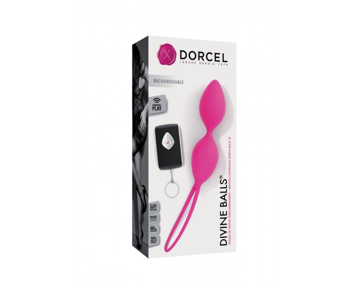 Вагінальні кульки Dorcel Divine Balls, діаметр 3,5 см, маса 91г